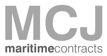 Maritime Contracts Journal logo, greyscale